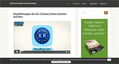 Desktop Screenshot of klausrog.com